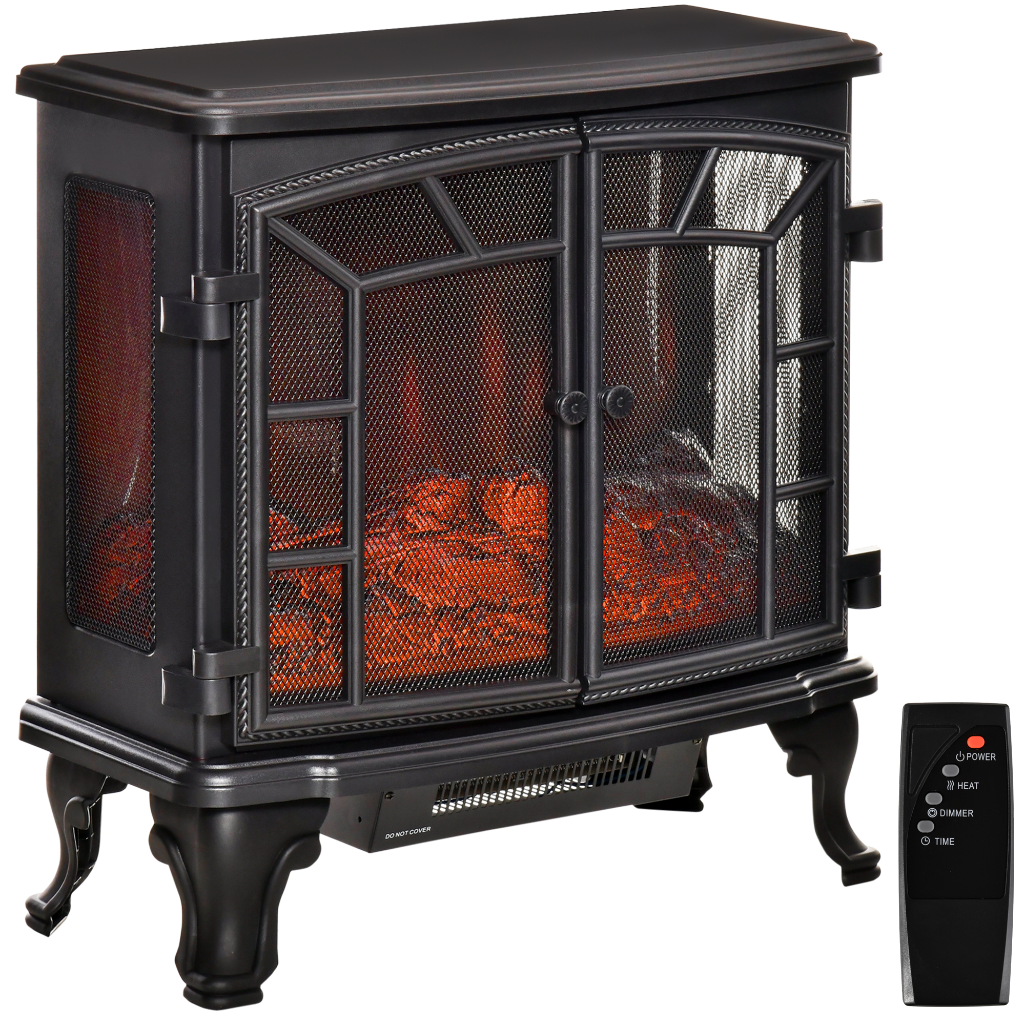 25" Freestanding Electric Fireplace