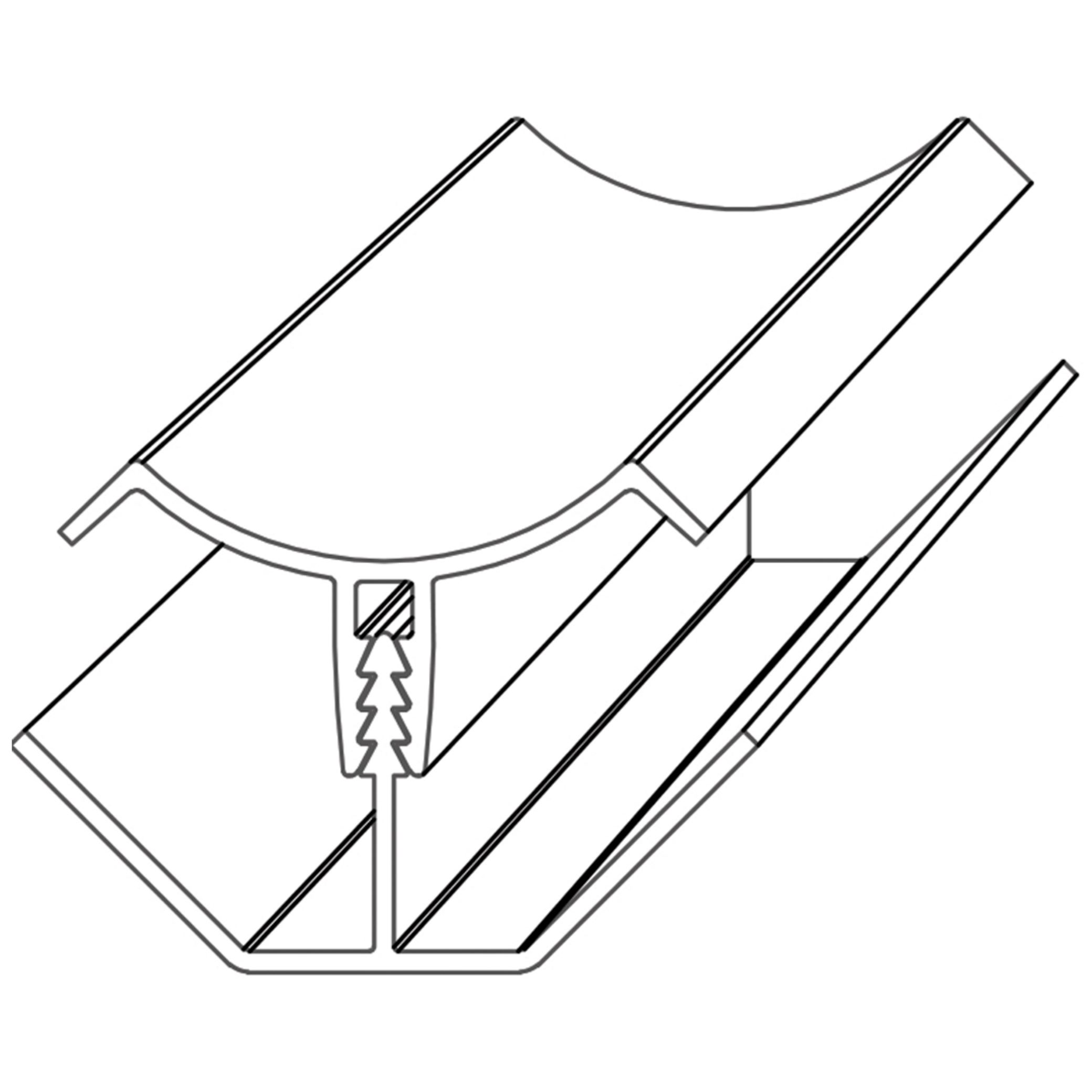 DelPro Clipsable Inside Corner Base 8'