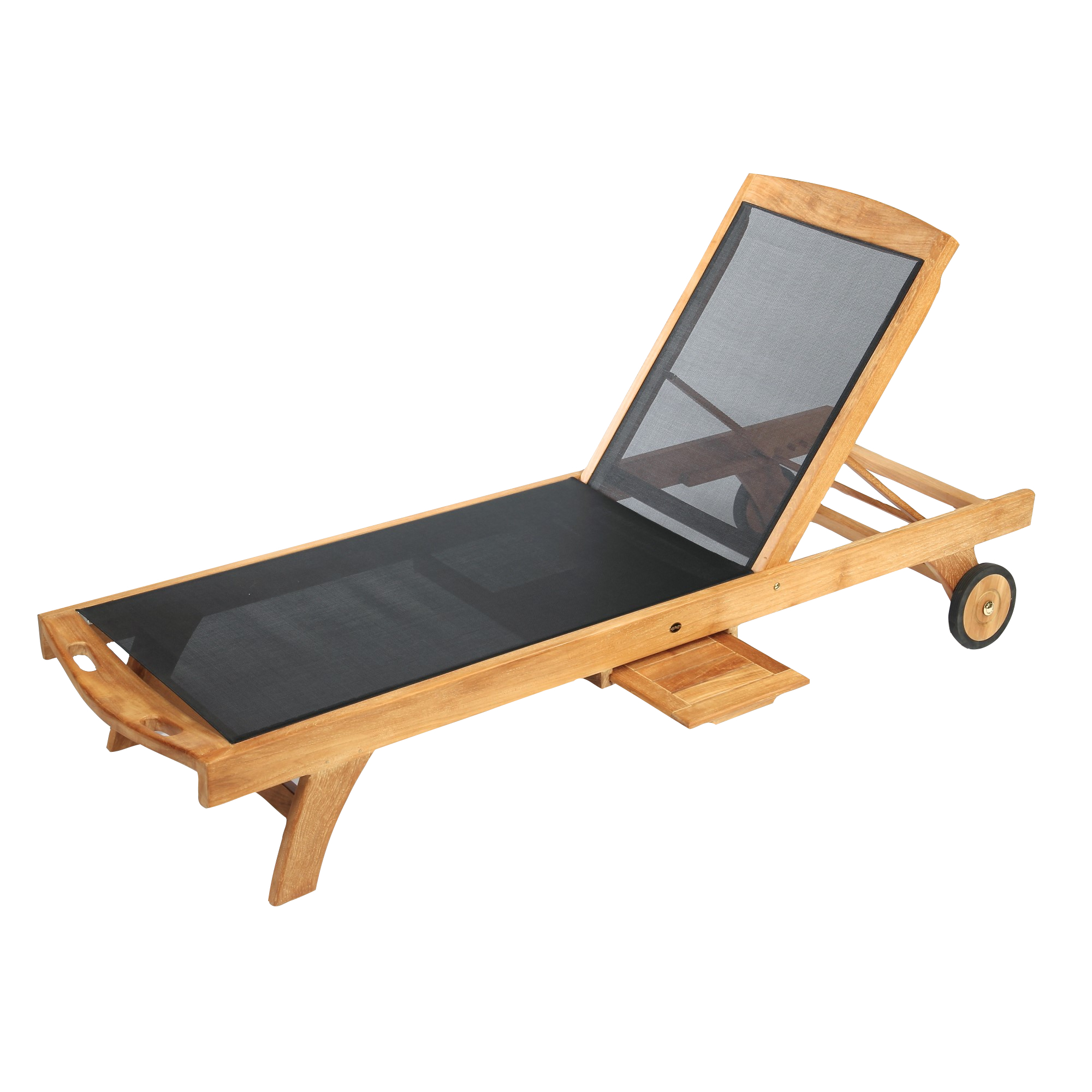 Teak & Textilene Lounger Colorado