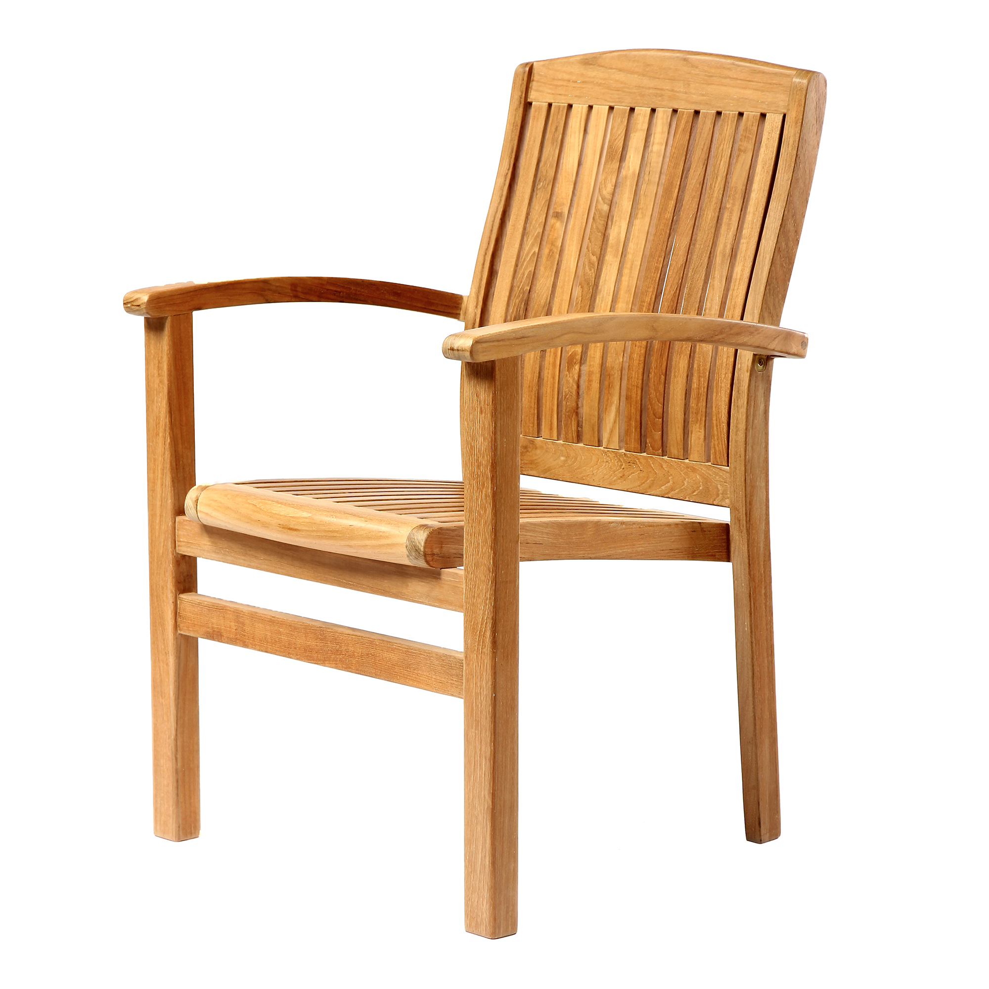 Teak Stacking Chair Colorado