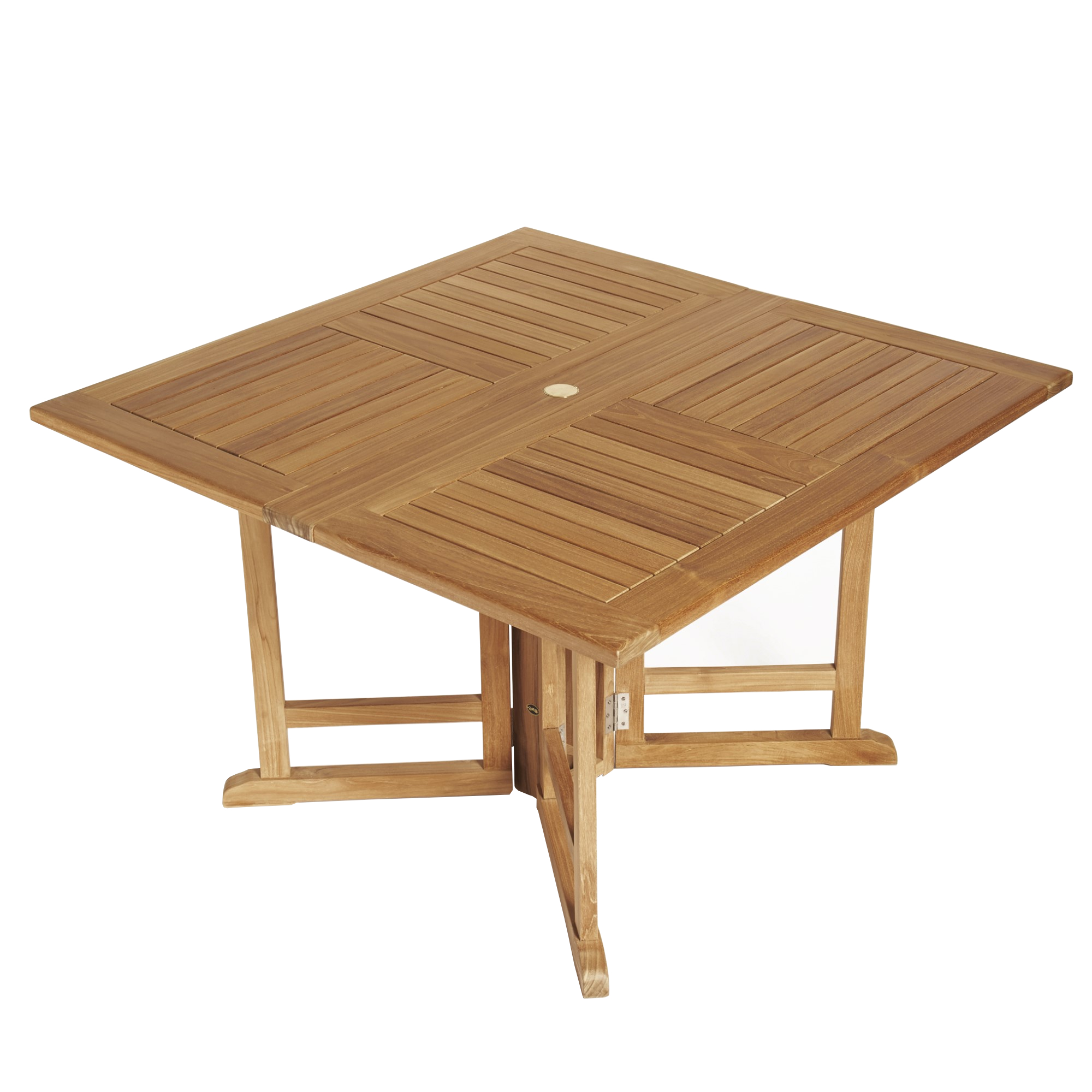 Teak Folding Butterfly Dining Table