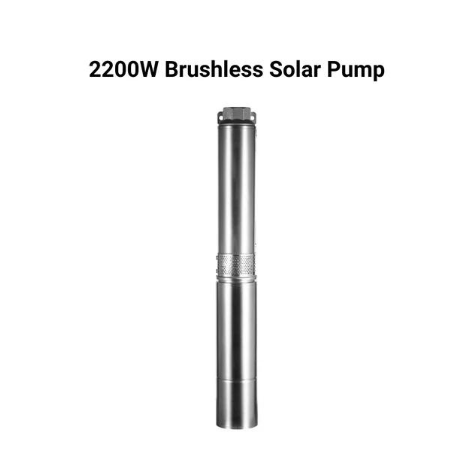 ROCKSOLAR 60-450V 3.0 HP Solar DC Brushless Submerisble Pump