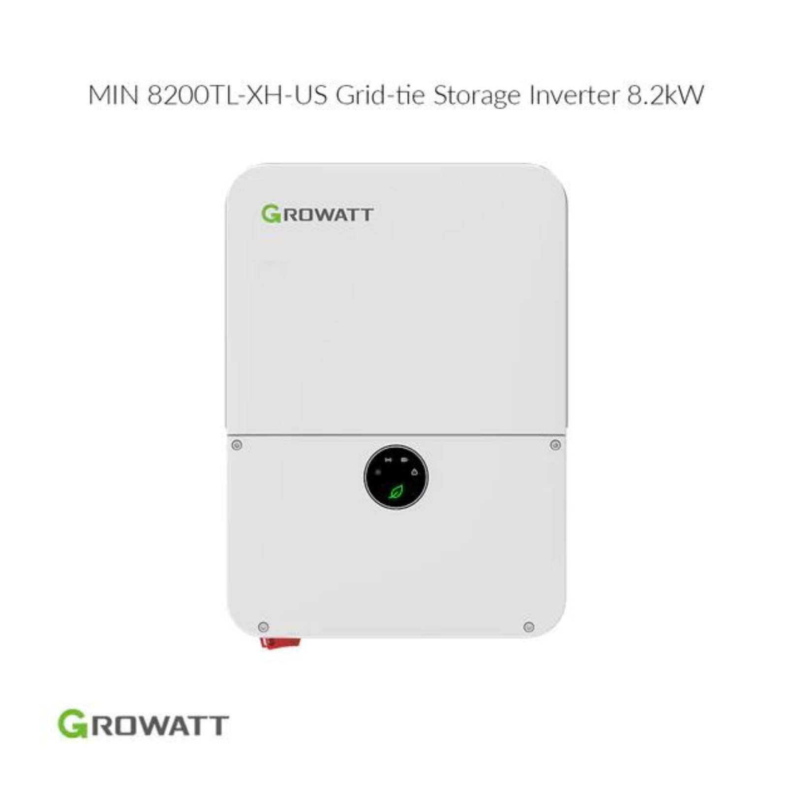 Growatt 8.2kW MIN 8200TL-XH-US Grid-Tie  Solar Inverter