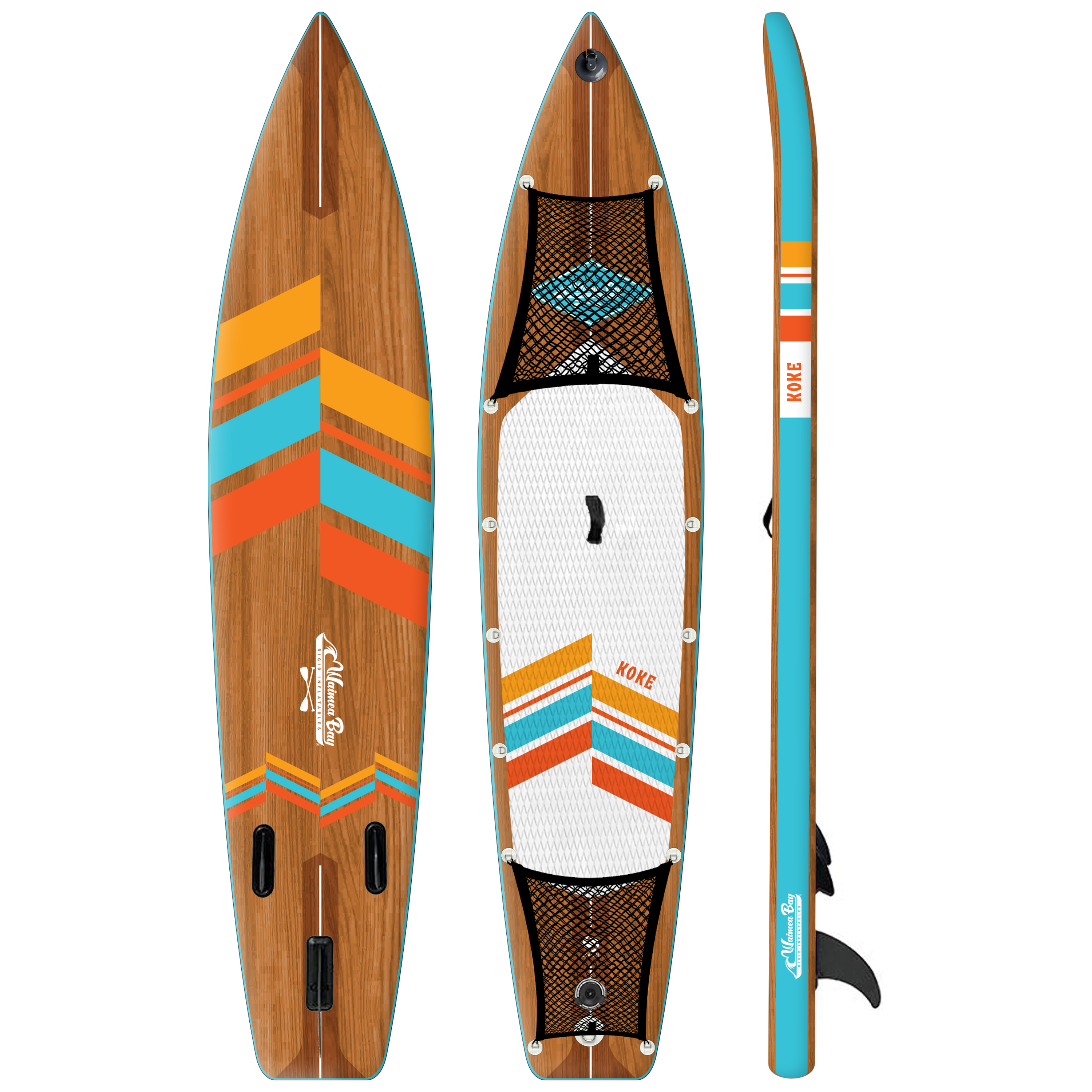 Koke Inflatable Racer Paddleboard