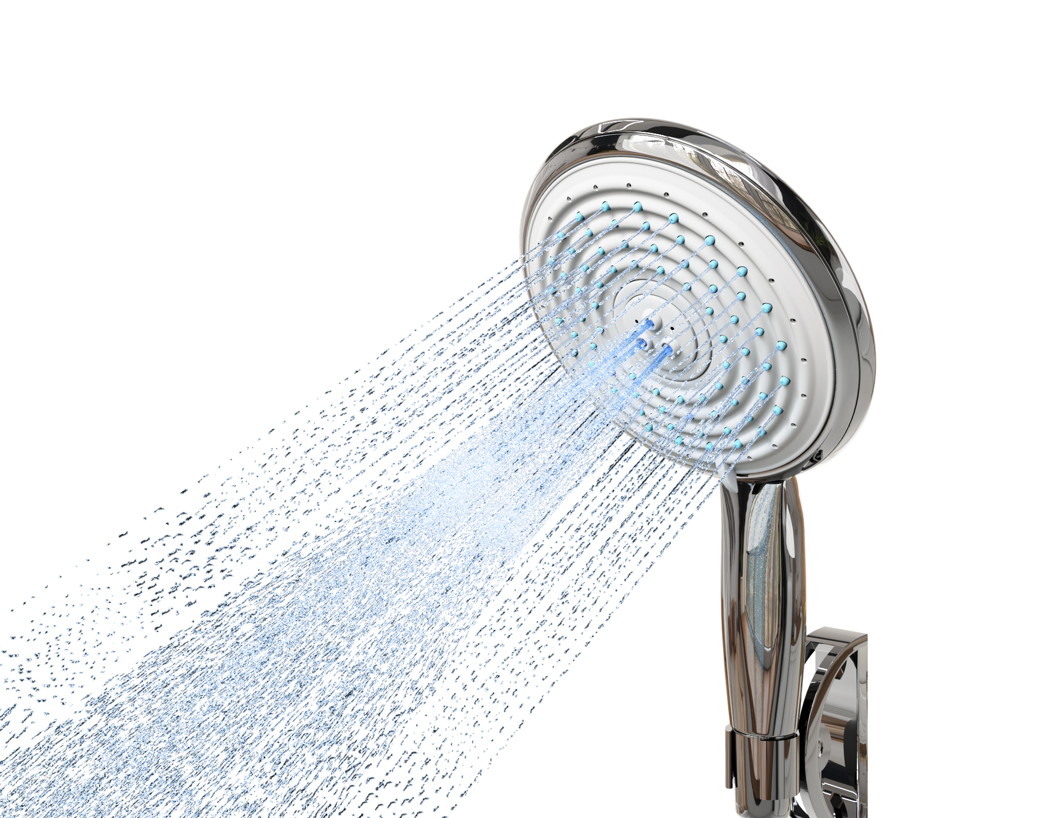 SH382 High Pressure Massage Handheld Shower Head 5 Settings