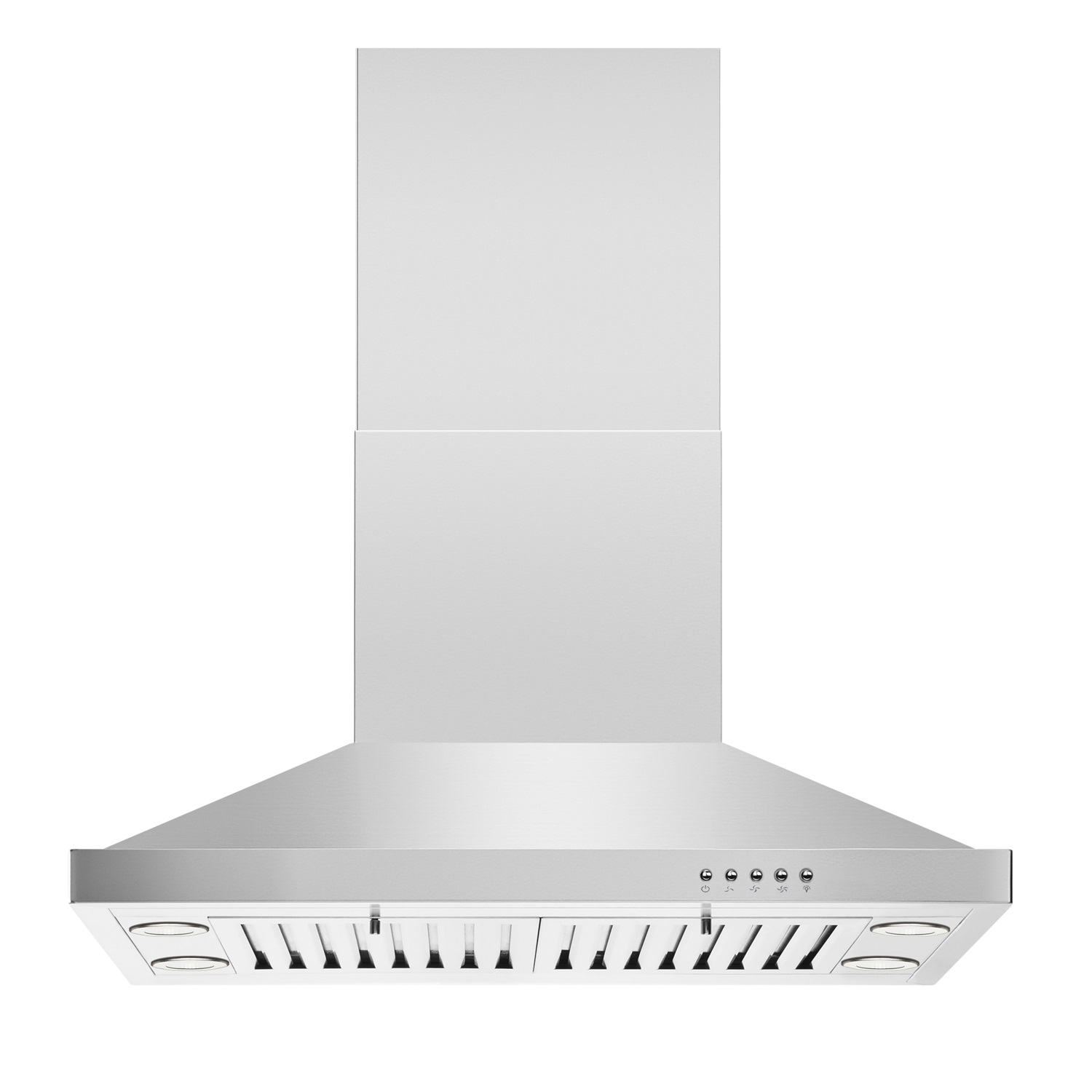 30" RH02I Stainless Steel Island Mount Range Hood