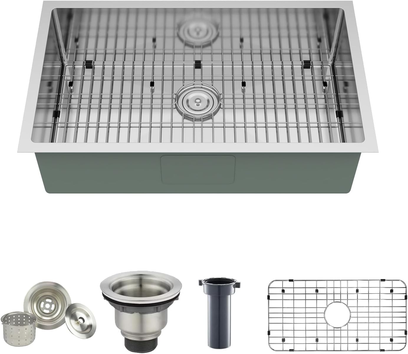 KSR105 32" Stainless Steel Undermount Kitchen Sink