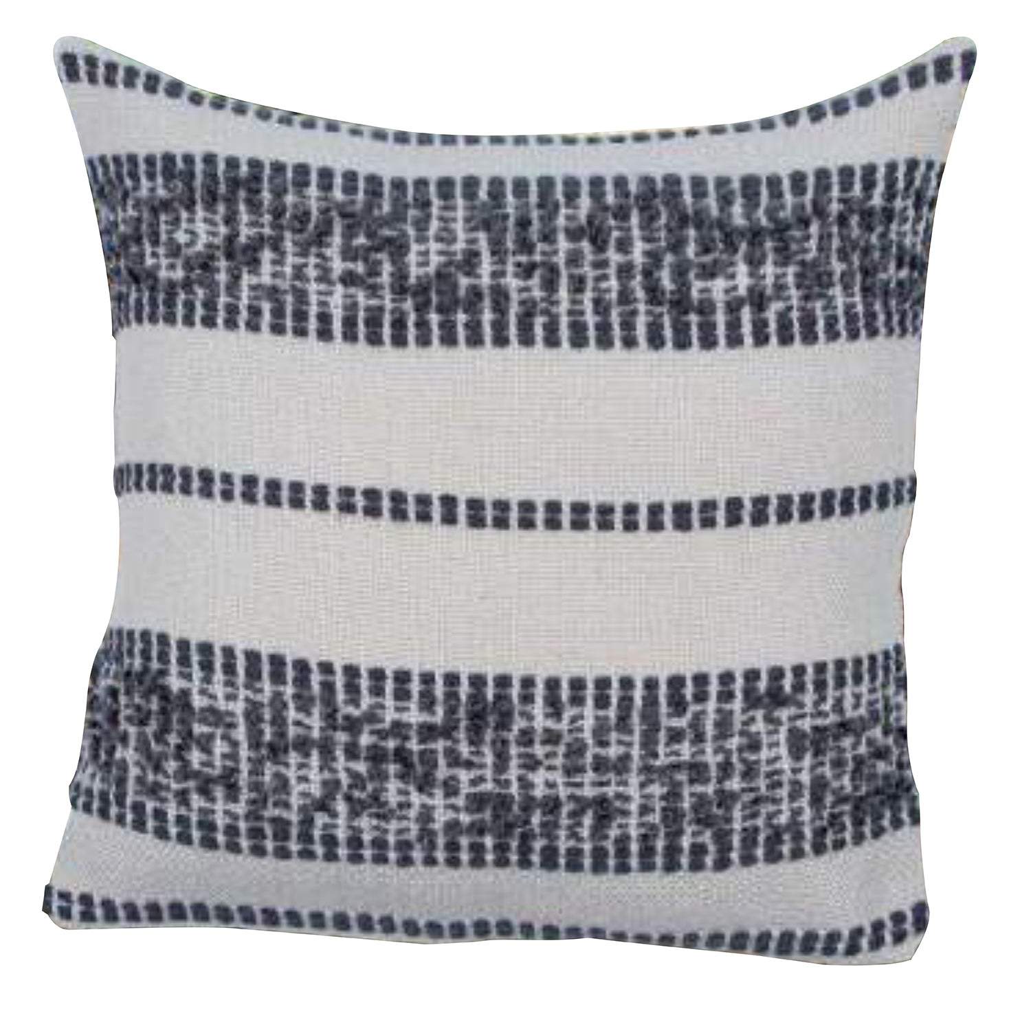 Mineral Striped Cushion, Indoor/Outdoor, 18" x 18"