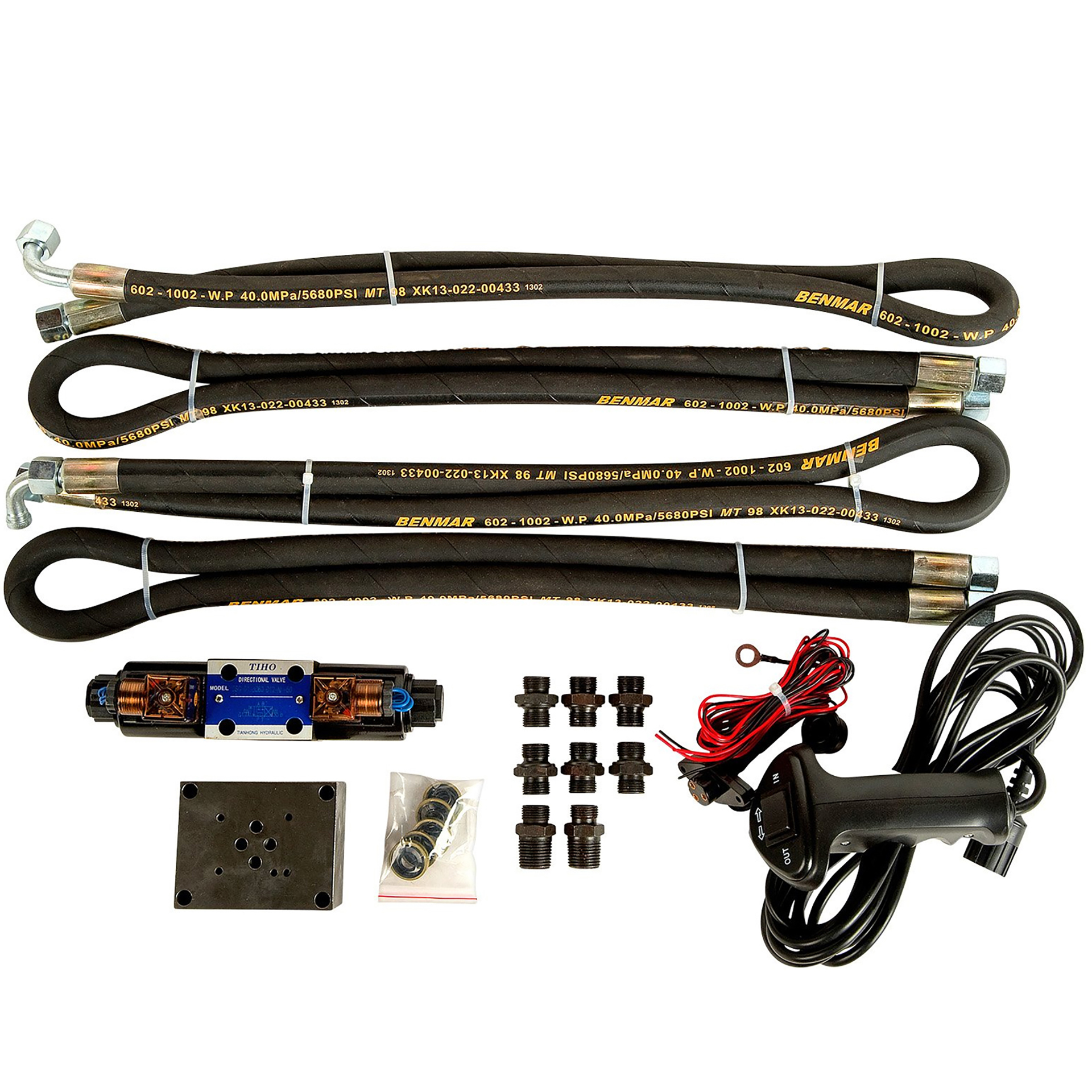 Hydraulic Winch Installation Kit. 12V System