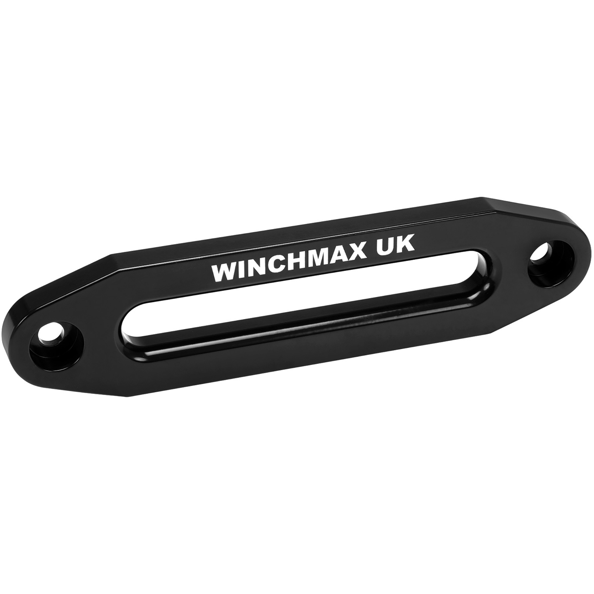 Large Aluminium Hawse Fairlead. Gloss Black