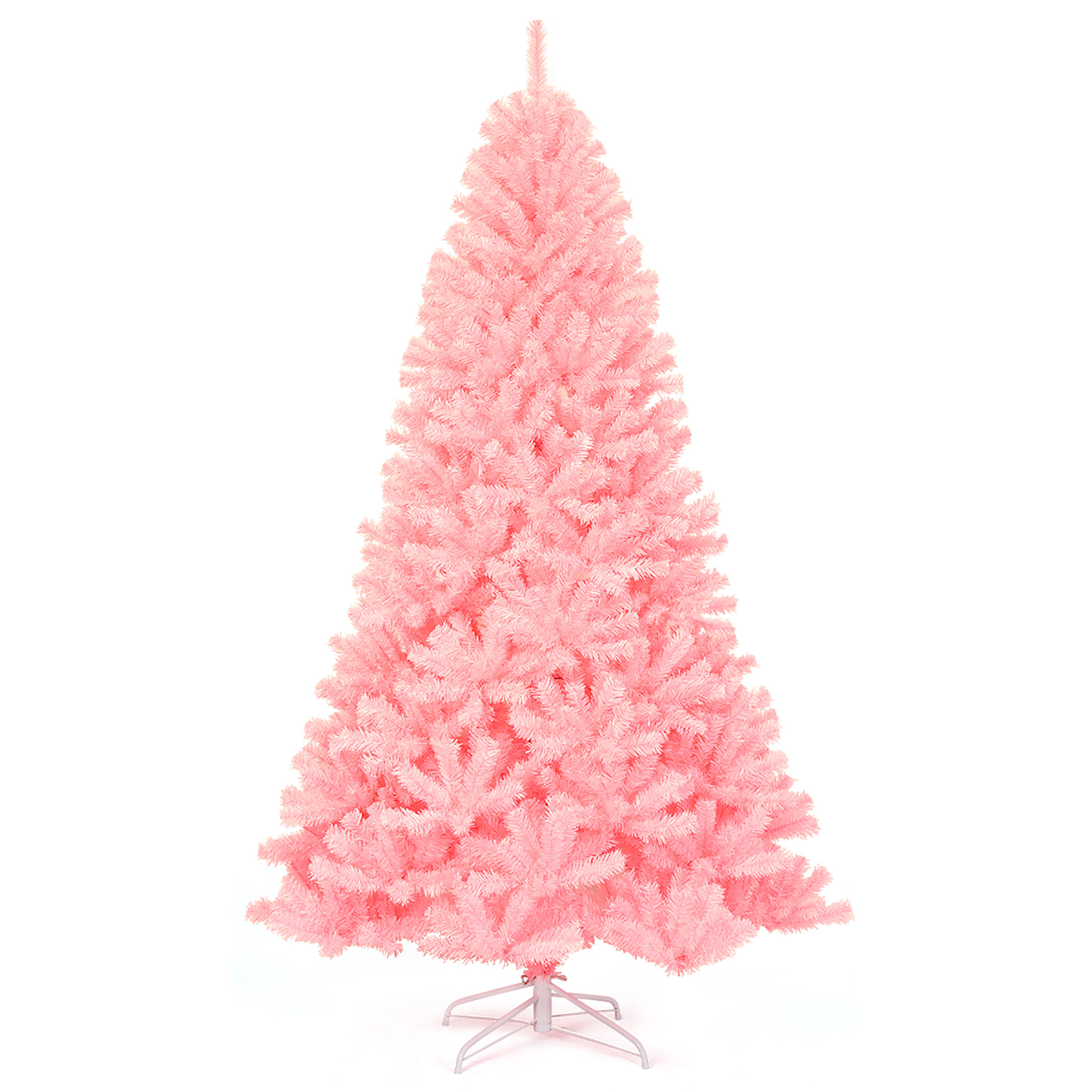 Costway 7.5Ft Hinged Artificial Christmas Tree Full Fir Tree