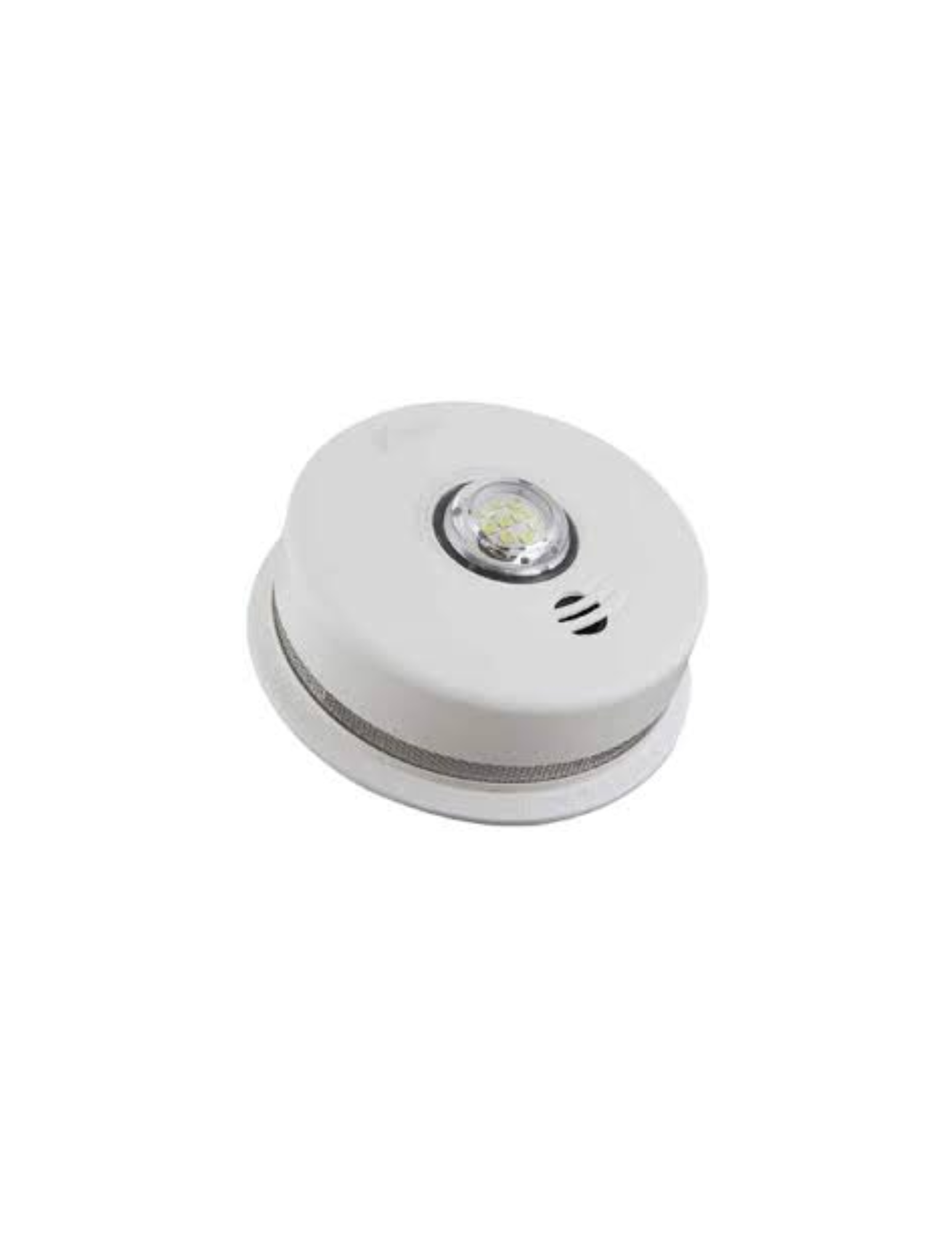 120V AC Integrated 2-in-1 LED Strobe 10-year  Smoke Alarm