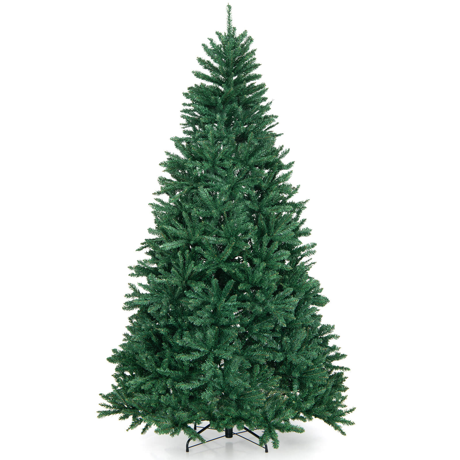 Costway 7.5FT Hinged Christmas Tree Unlit