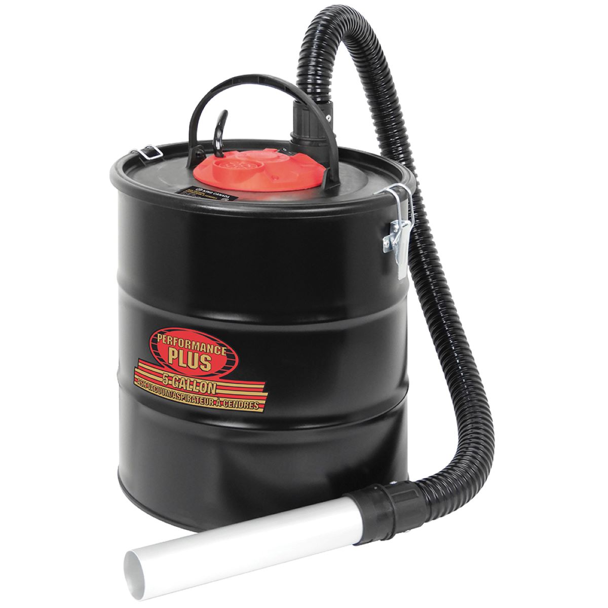 5 Gallon ash vacuum with HEPA filter