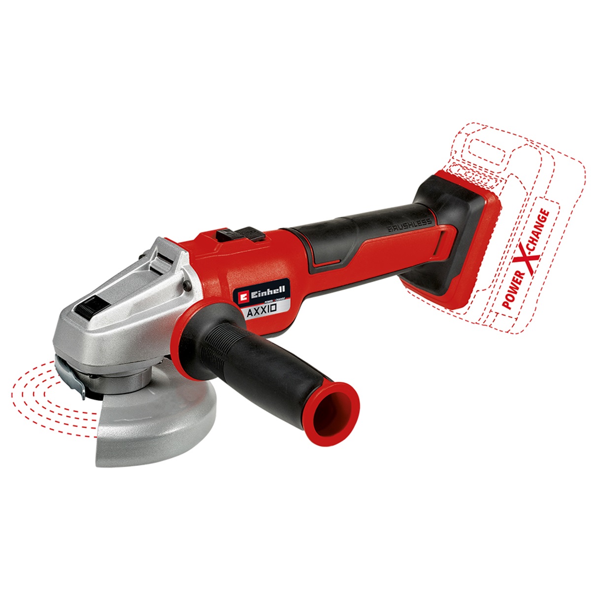 Cordless 4-1/2" Angle Grinder  - Brushless Motor