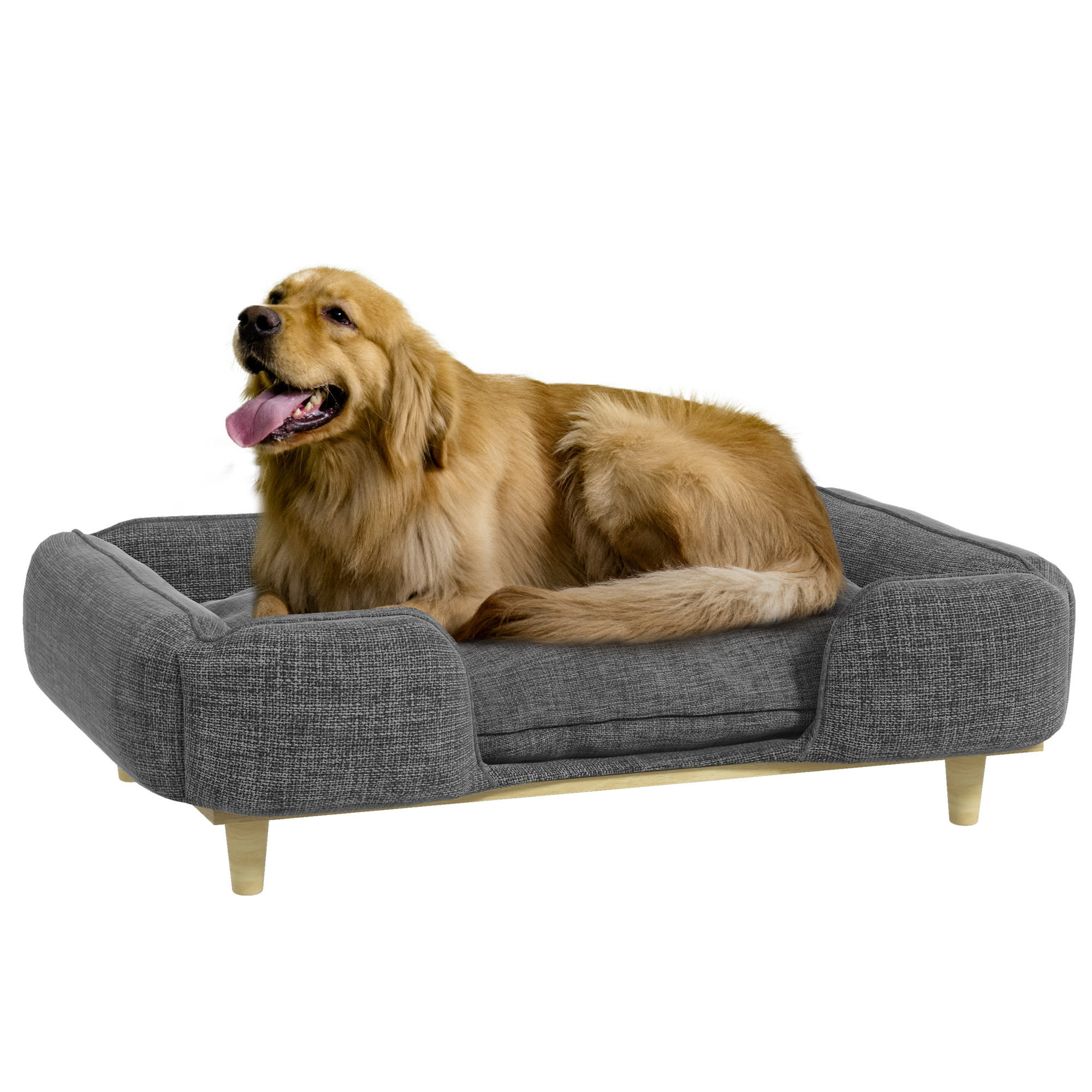 Elevated Washable Dog Sofa for Large Dogs